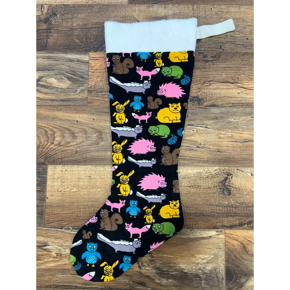 Cute Animals Handmade Christmas Stocking for You or Pet